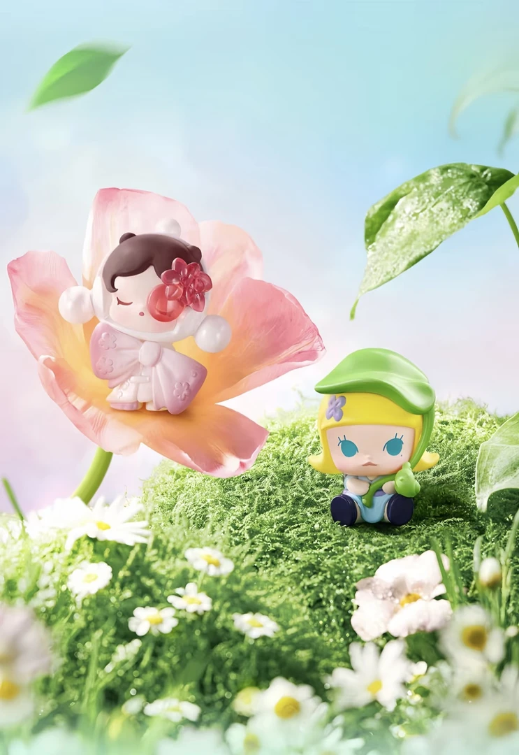 【拆盒】泡泡萌粒跟我去郊游系列_潮玩盲盒萌粒摆件