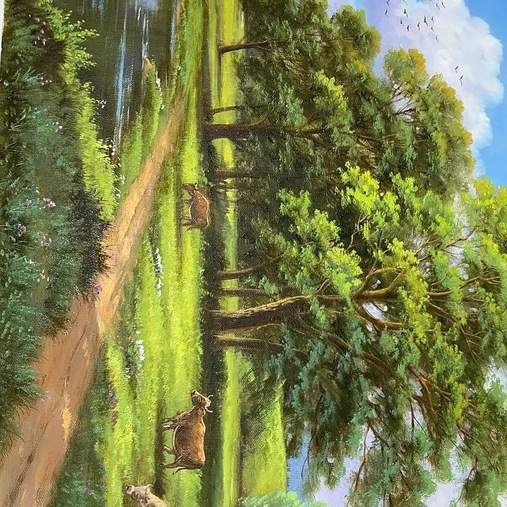 油画会一直一直一直影子