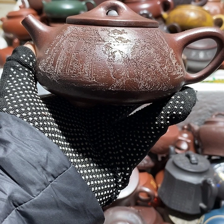 紫砂茶壶嘴瑕微瑕
