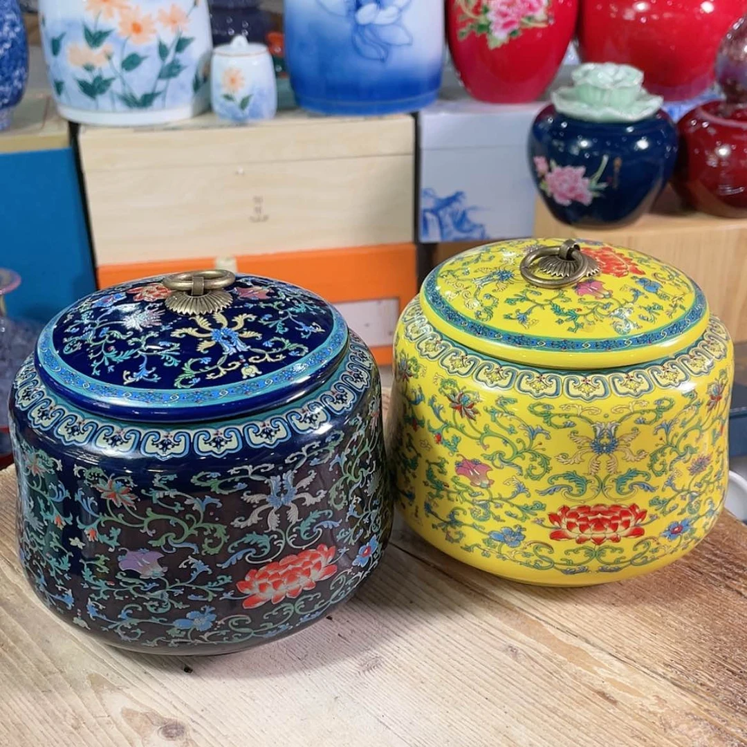 【闪购商品】罐陶瓷茶叶罐密封罐