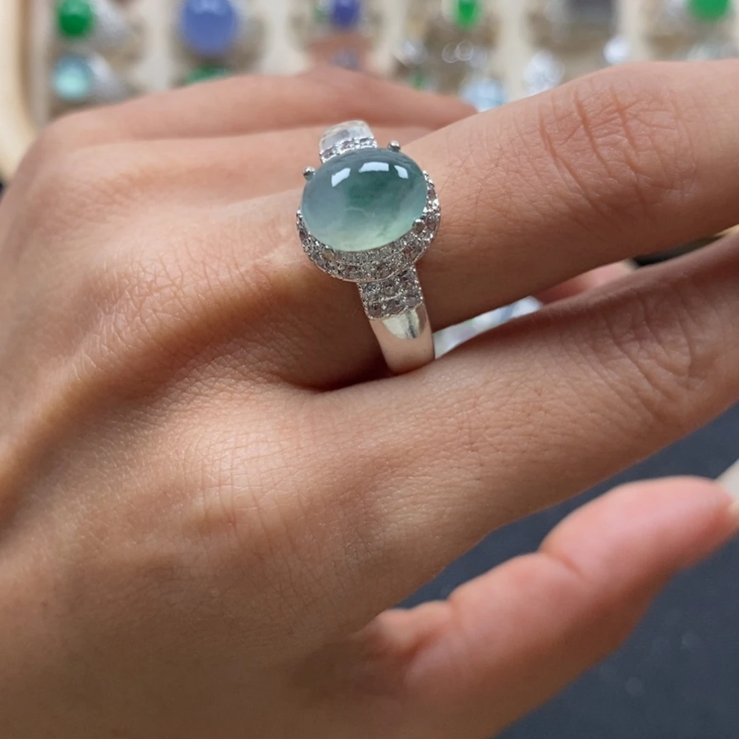 翡翠裸石缅甸天然A货翡翠