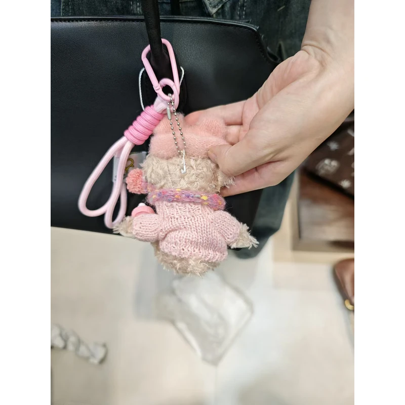 YUSHA/【小挂件】粉帽子甜甜圈小猴子挂件