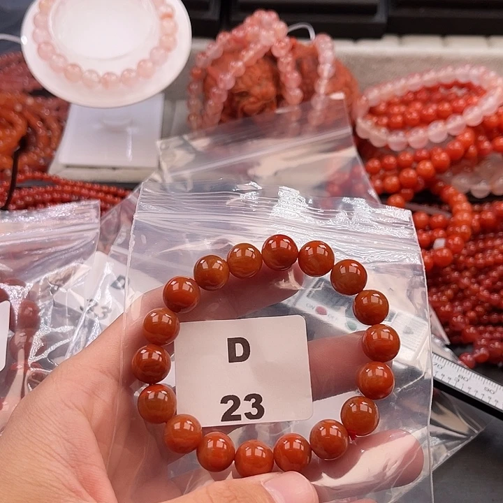 南红玛瑙未镶嵌多样性发货默认微瑕称重10mm