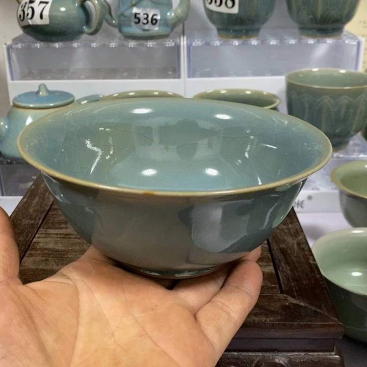 瓷碗原矿釉原产地汝瓷