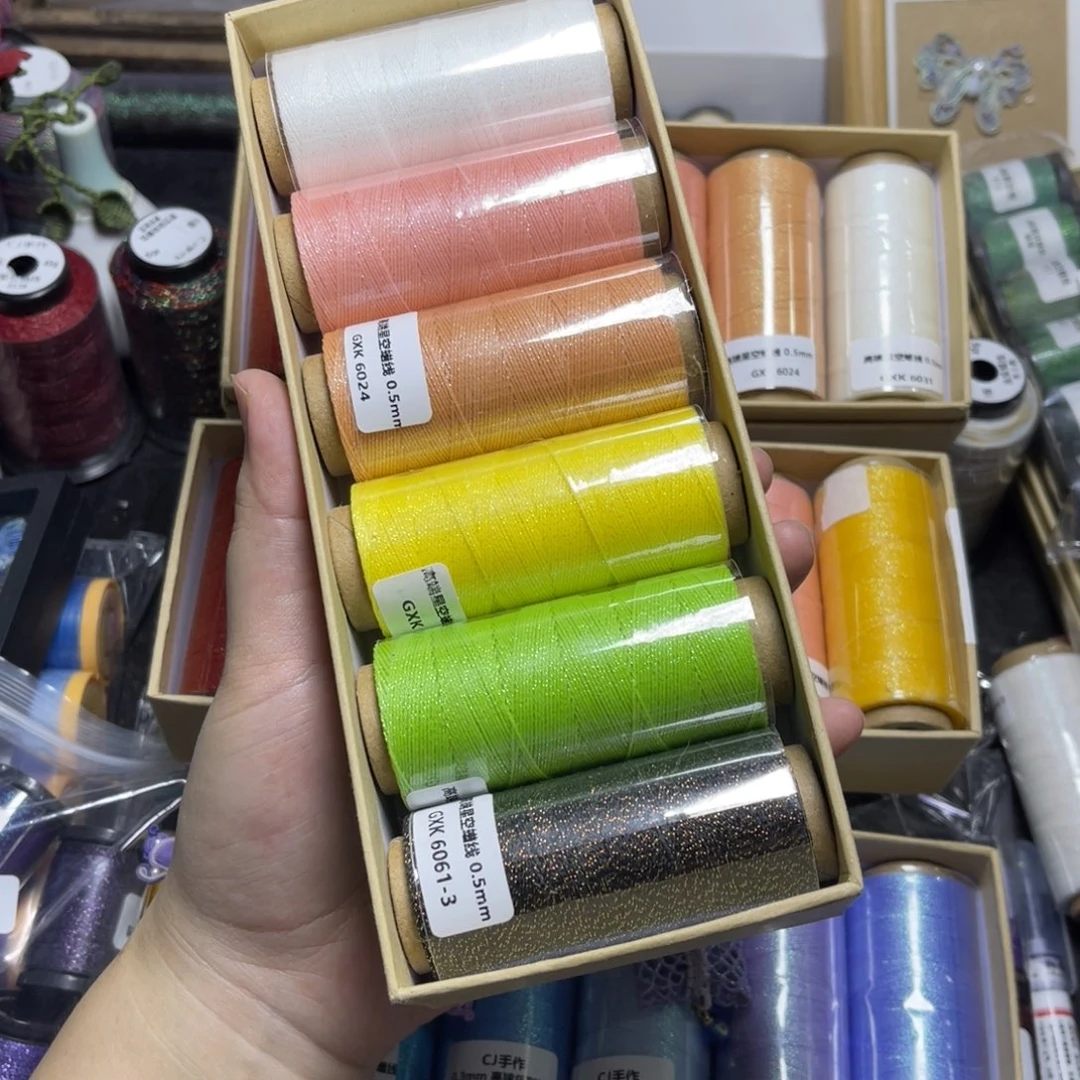 腈纶k**oKiko专拍0.5星空纯色蜡线6色