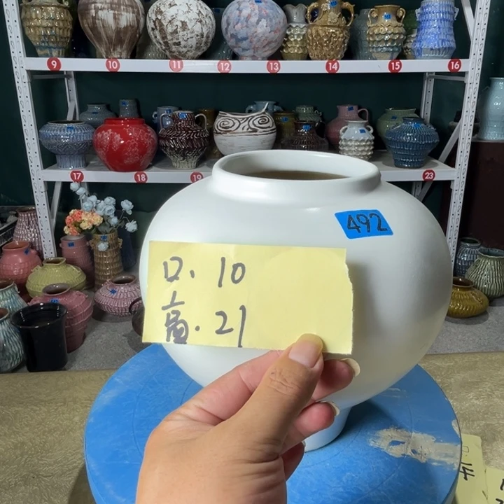 景德镇陶瓷花盆花器492