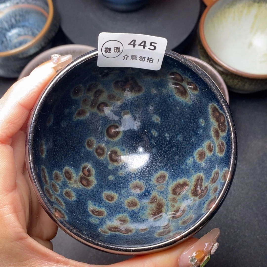 茶盏建窑建盏主人杯w 445