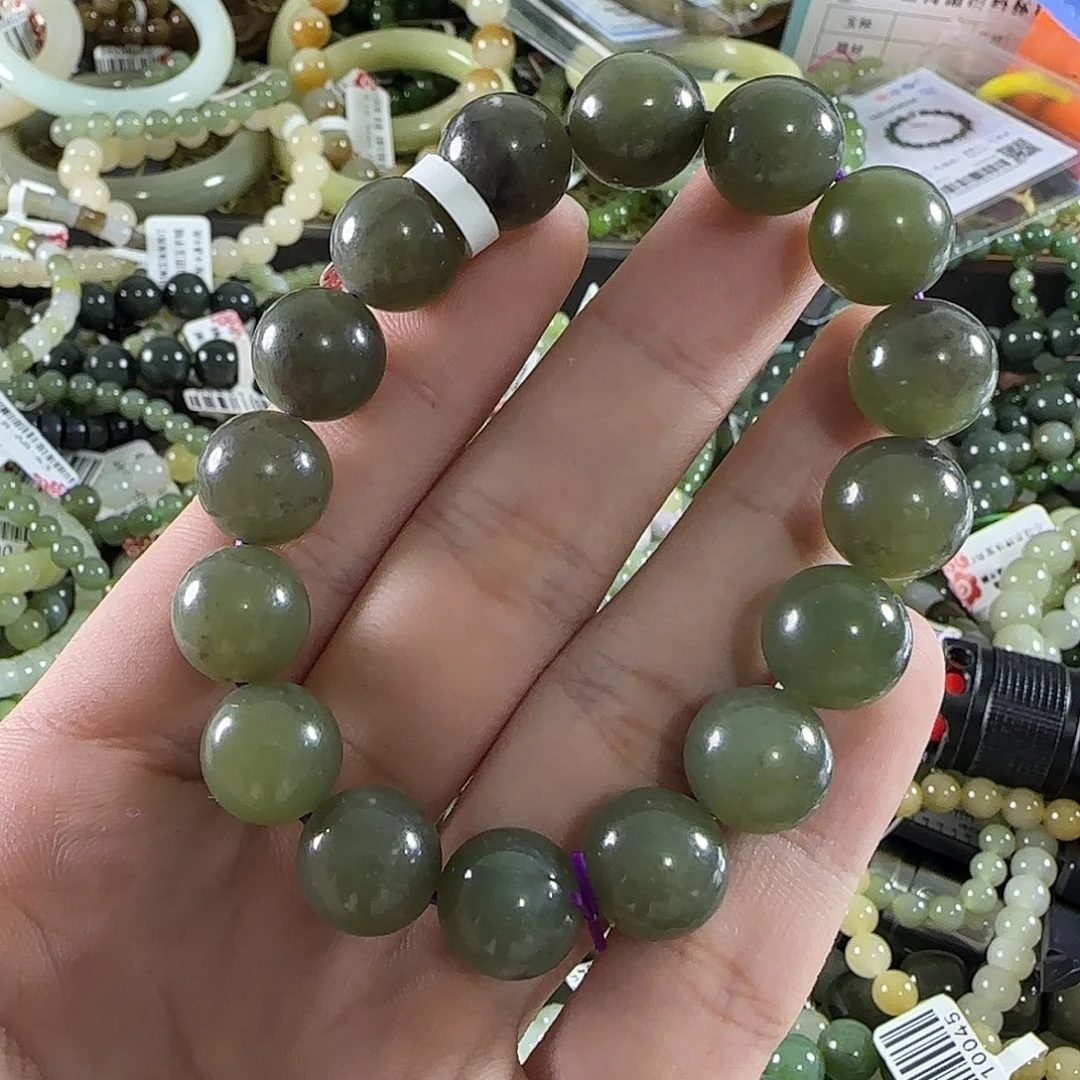 和田玉未镶嵌手链405