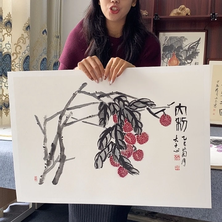 国画纯手绘国画写意作品