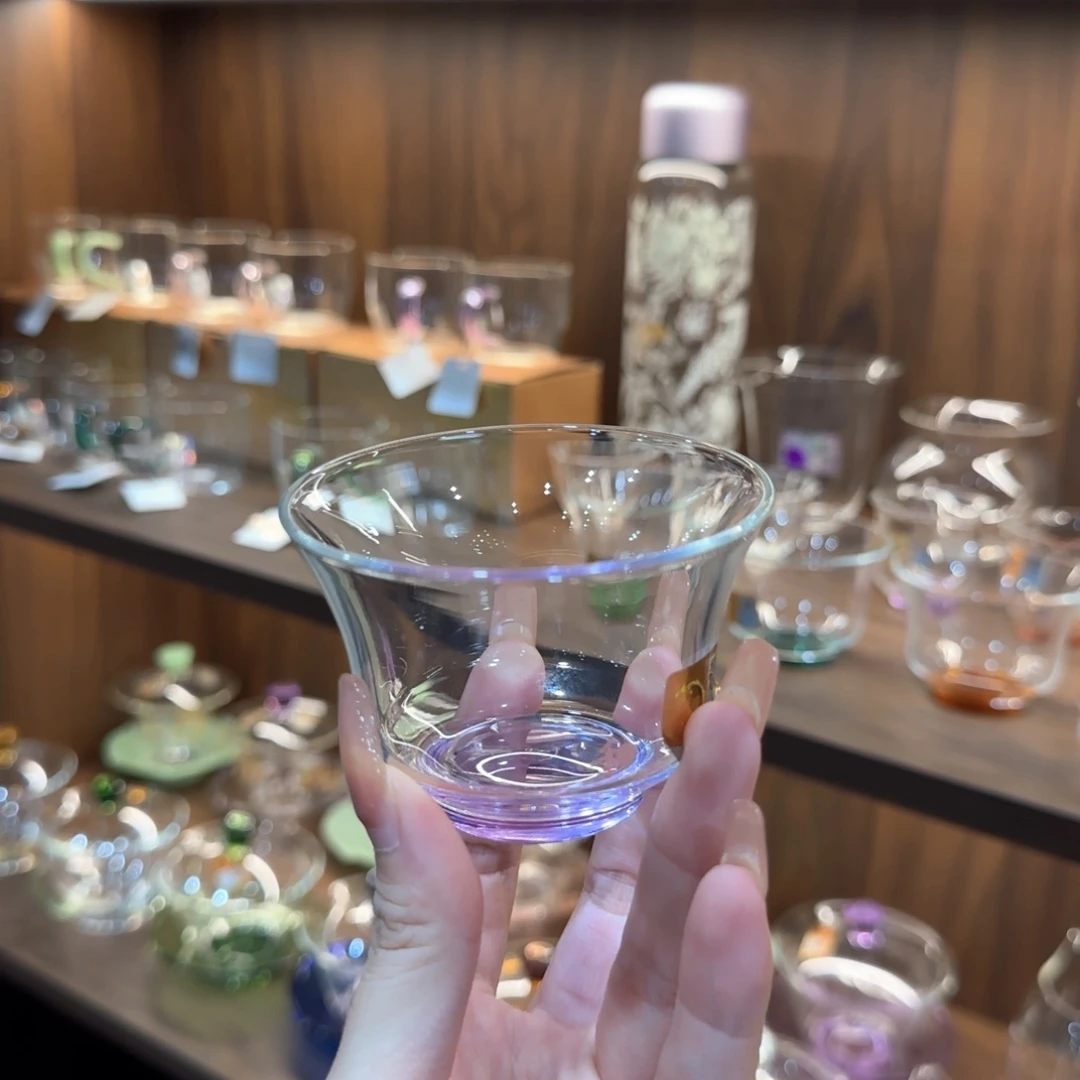 禾器清杯浅紫色。。。
