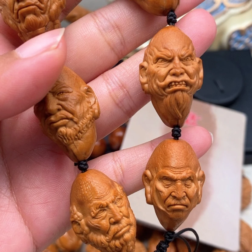 【闪购商品】橄榄核手串橄榄手工雕刻工艺