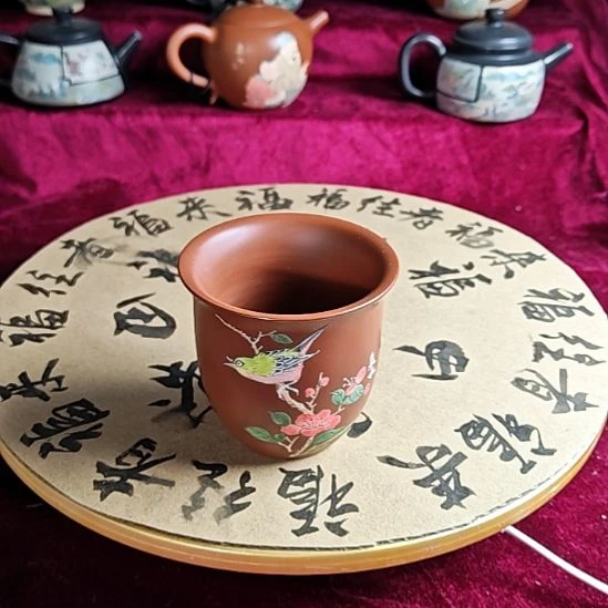 建水紫陶全品主人杯复烧6号