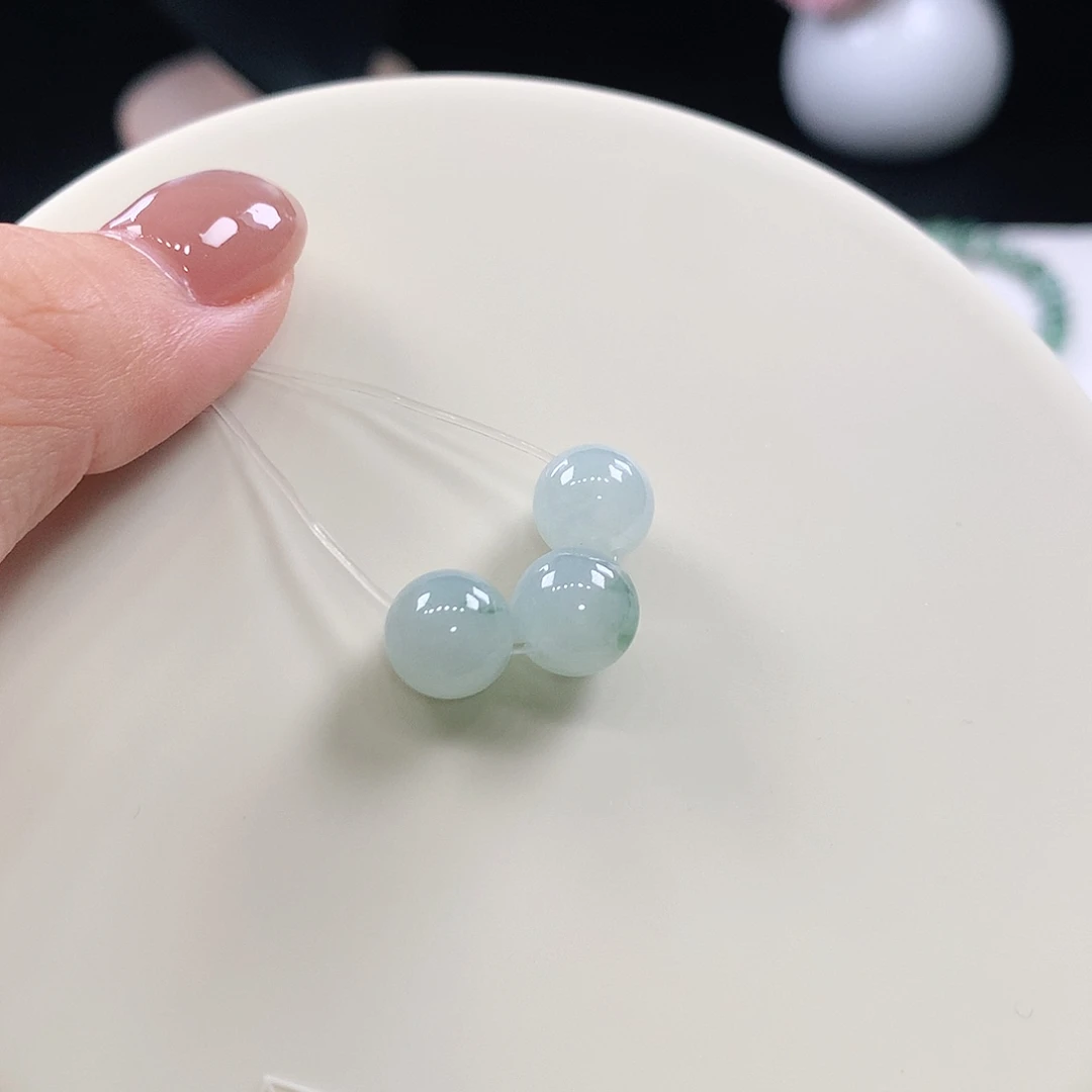 翡翠未镶嵌手链9.4mm