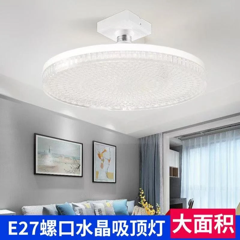 LED家用护眼飞碟灯水晶面罩新款卧室led灯泡超亮节能灯阳台球泡灯