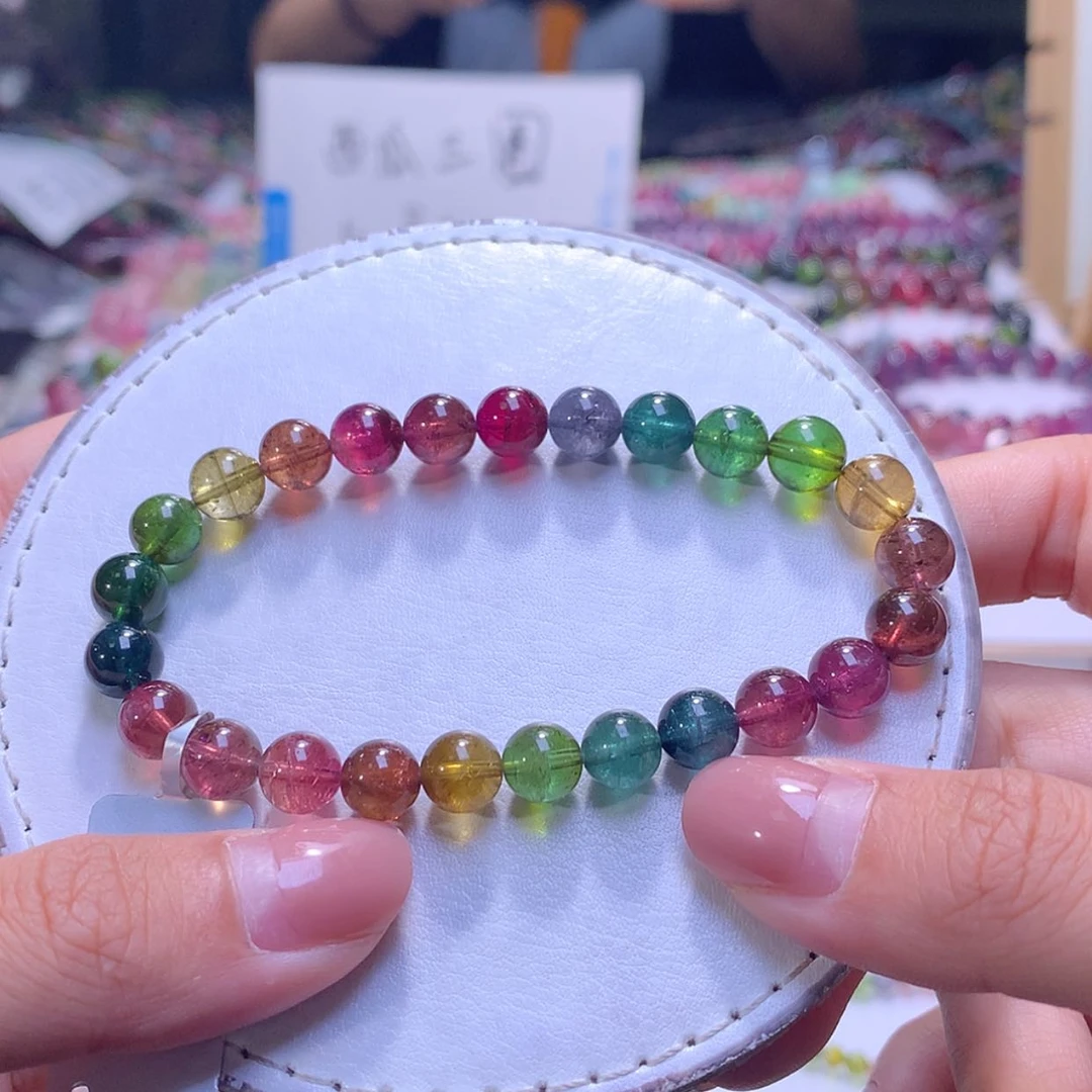 【闪购商品】未镶嵌手串碧玺8m
