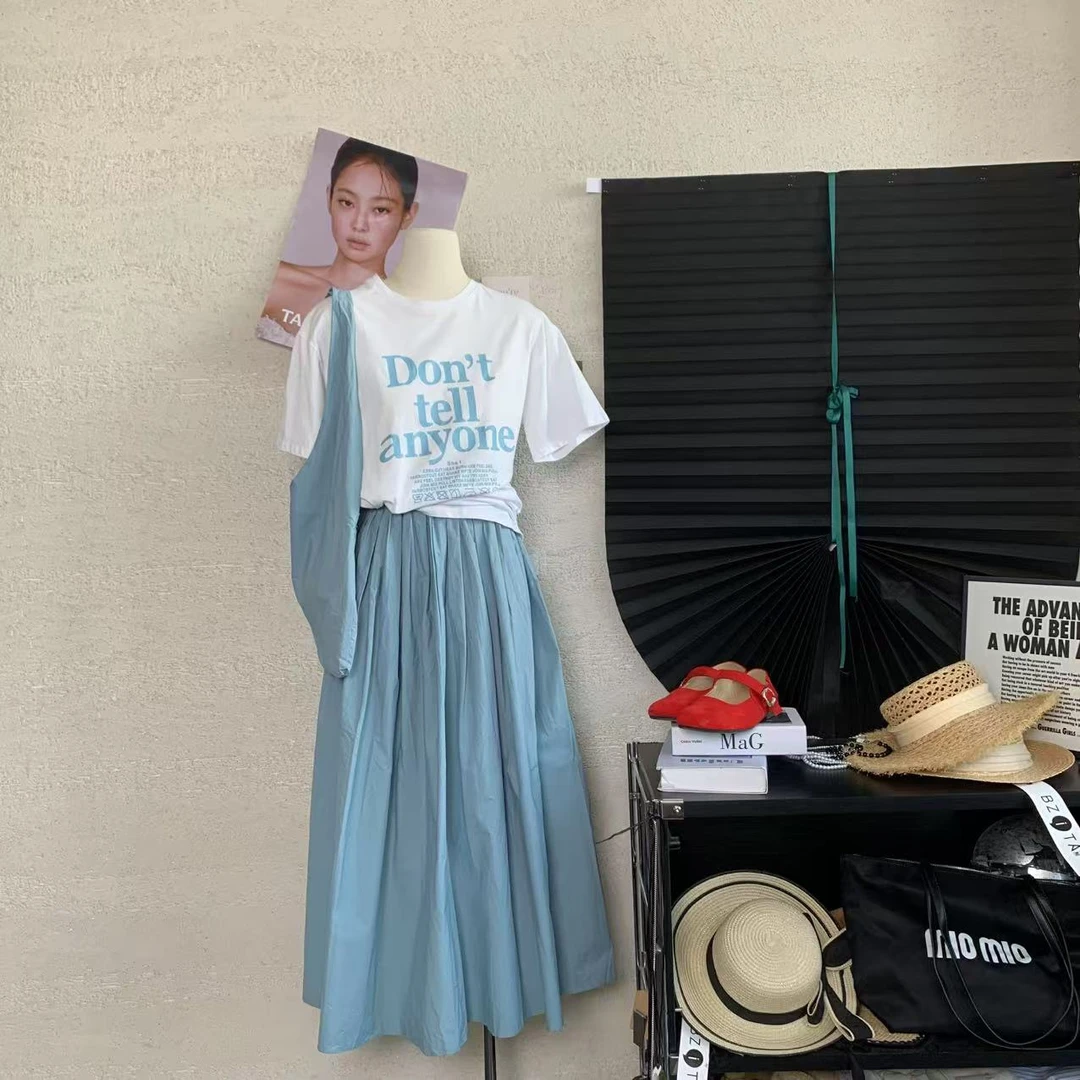 『雨美 Show』8189半裙三件套白色