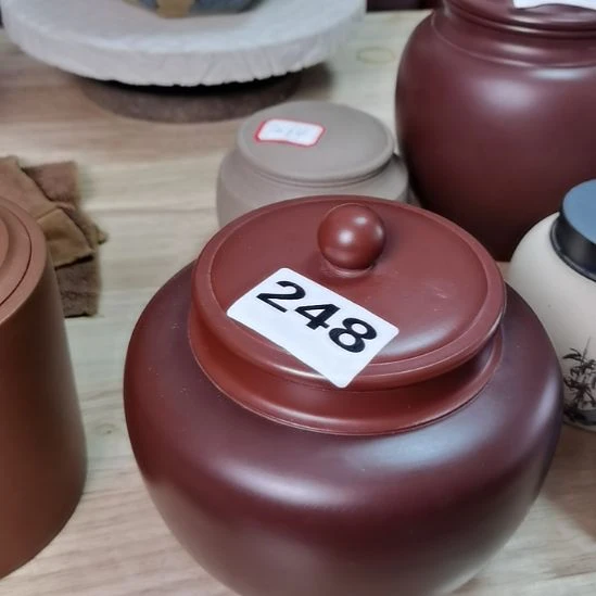 茶叶罐紫砂一斤装吸力罐全手工处理价248