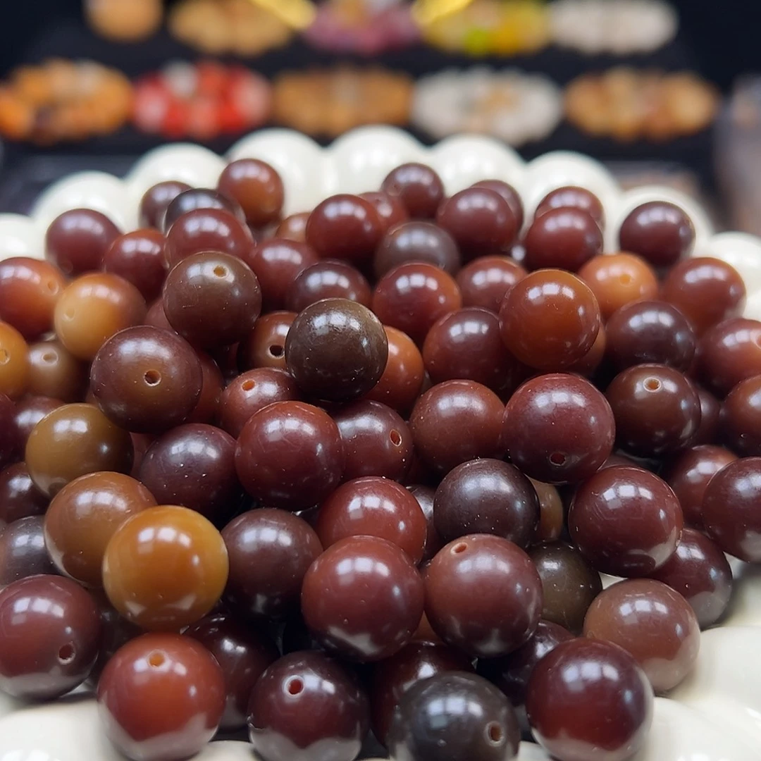 手串菩提根/象牙果卡13➕非料虎破圆150颗