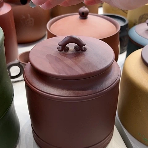 【闪购商品】紫砂茶叶罐