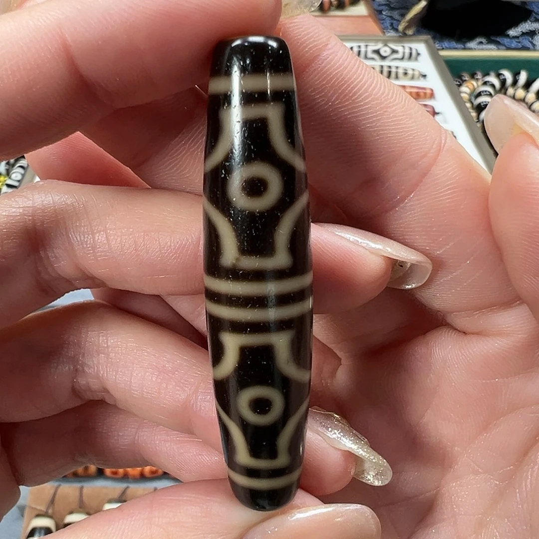 玛瑙/玉髓未镶嵌珠宝半成品台工黑金十二眼