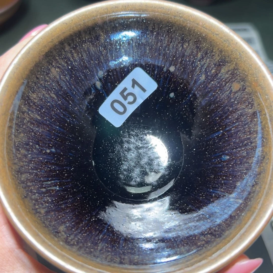 茶盏全手工原矿原釉建盏