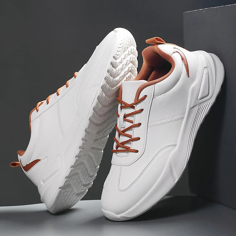 2023秋季新款男士休闲鞋软底透气单鞋韩版时尚潮流百搭运动跑步鞋