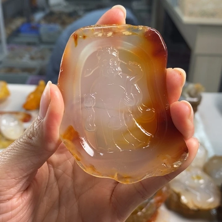 玛瑙/玉髓吊坠(不含链)未镶嵌