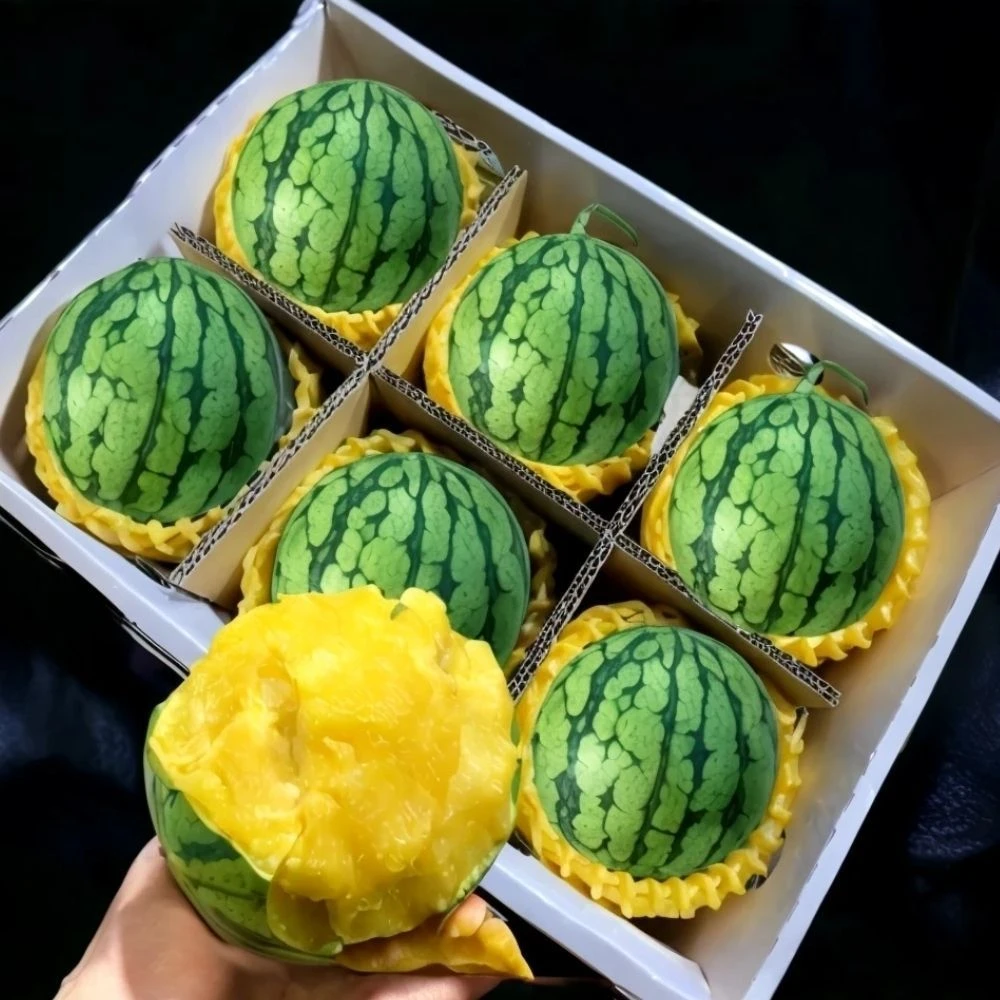 【产地直发】新鲜正宗特小凤黄瓤黄心西瓜脆甜多汁冰淇淋口感水果