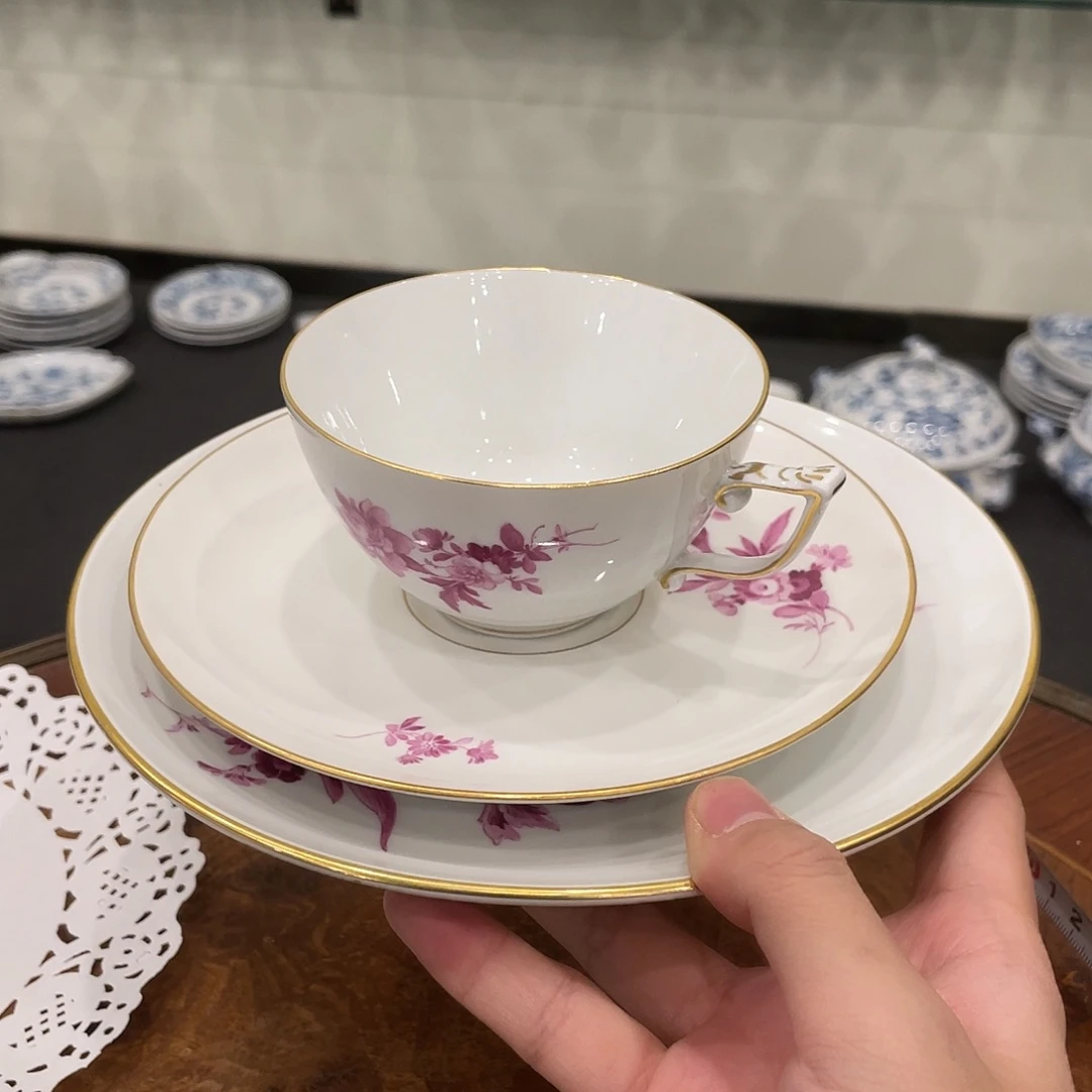 瓷片中古二等一杯一碟