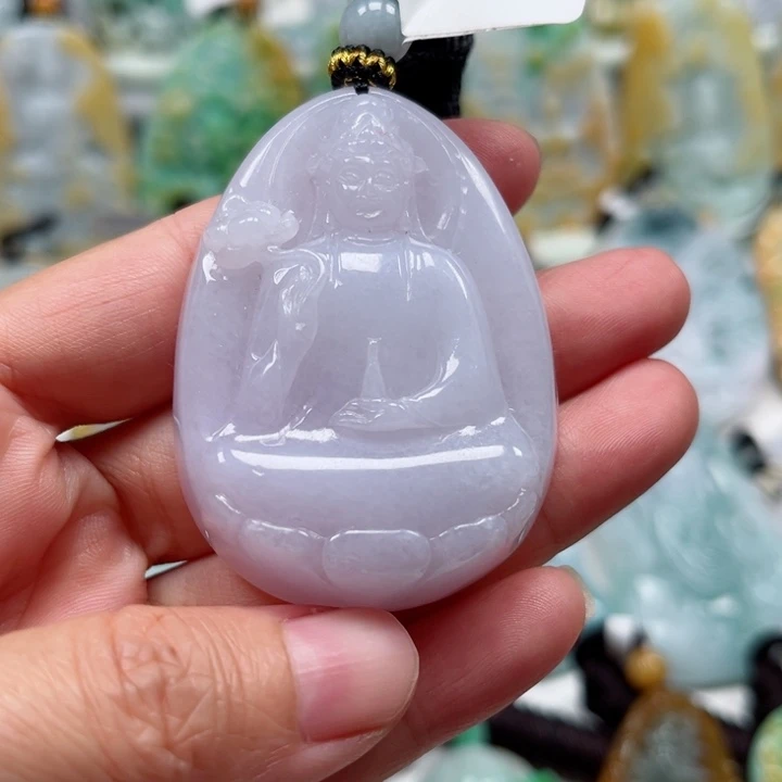 翡翠未镶嵌吊坠(不含链)挂件