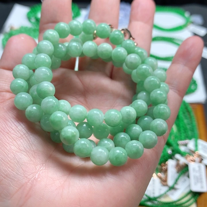 翡翠未镶嵌手链翡翠