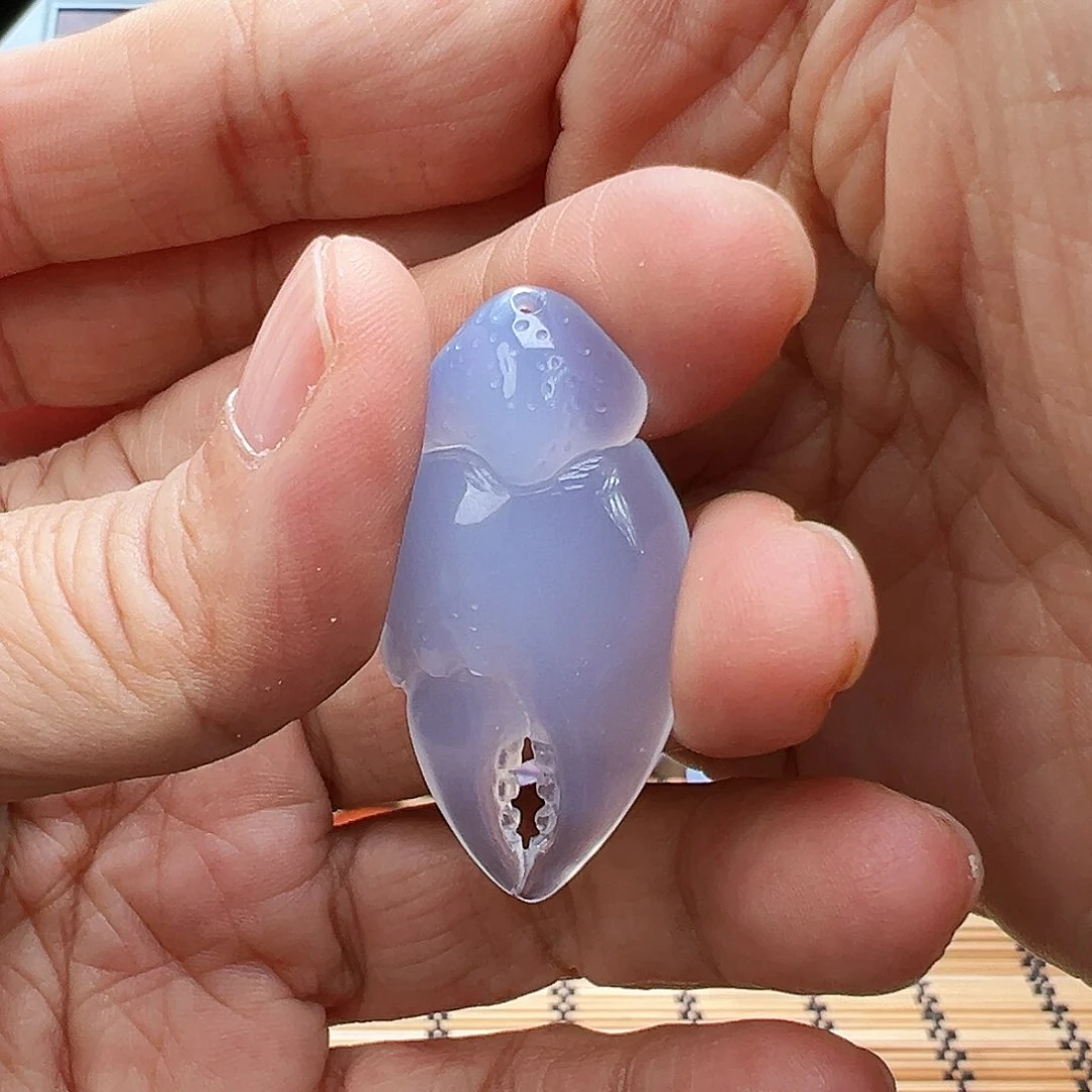 未镶嵌玛瑙/玉髓珠宝半成品