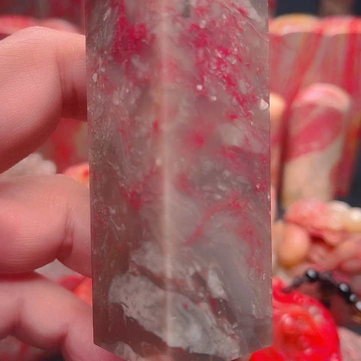 昌化鸡血石二**河昌化鸡血石质地优良