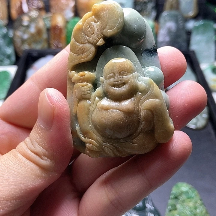 颈饰未镶嵌翡翠翡翠a货