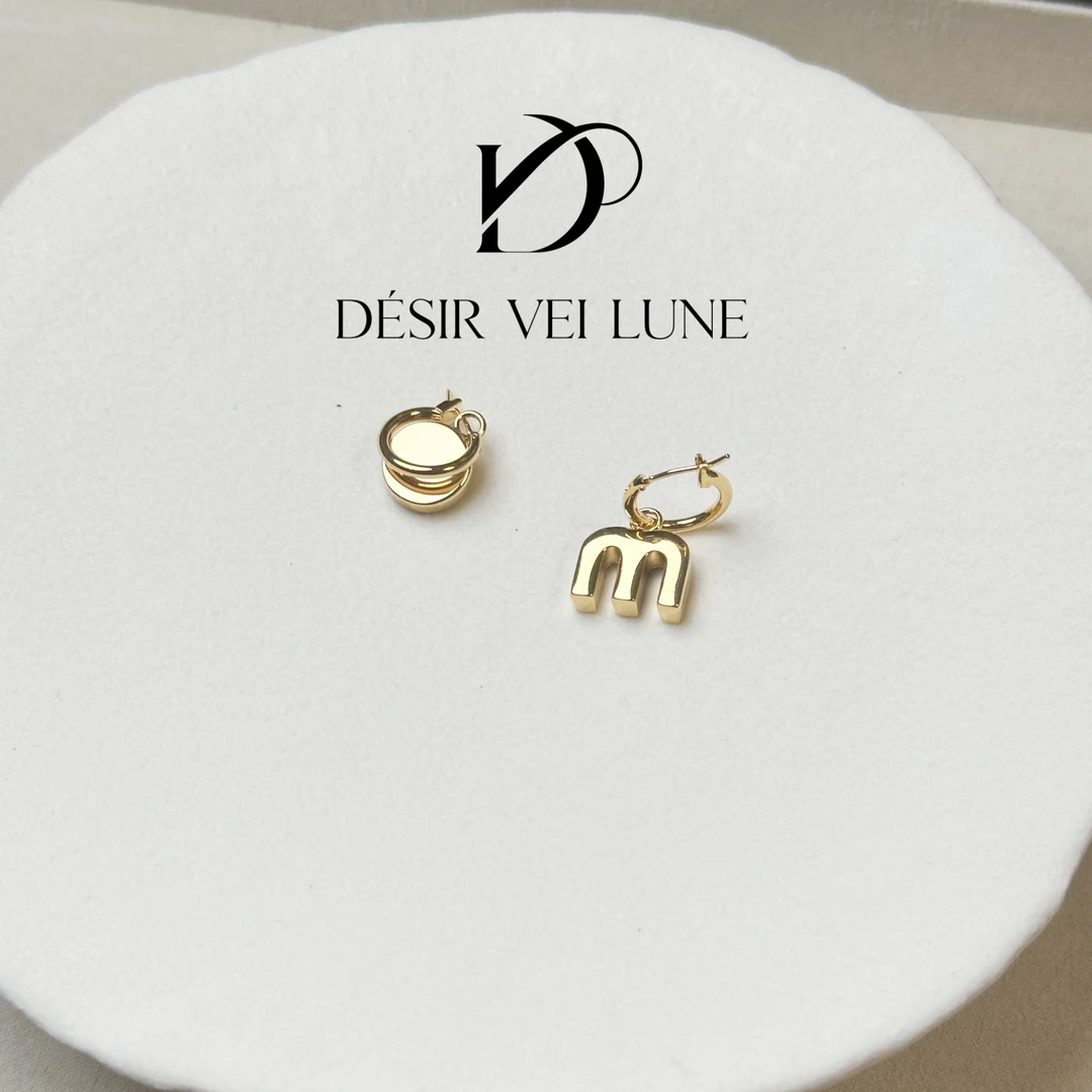 铜合金合成锆石耳饰 耳圈5761轻奢时尚