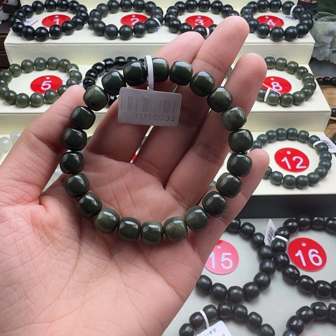 和田玉未镶嵌手串