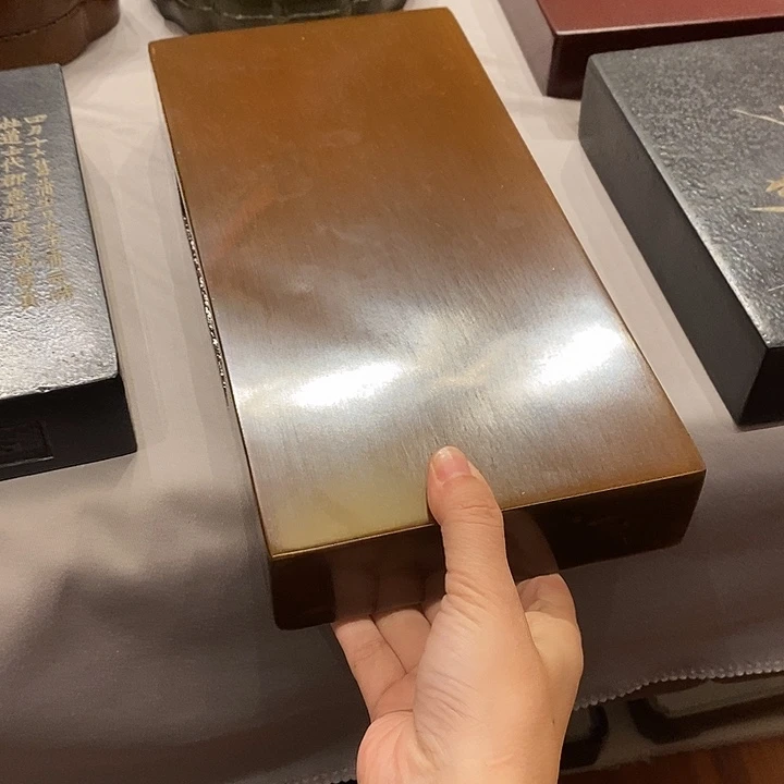 30*15*4.5cm大漆金砖底座