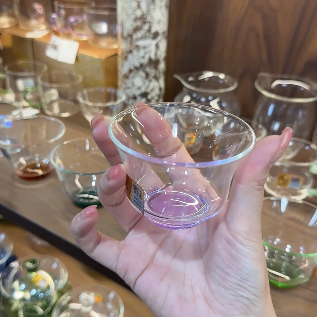 禾器清杯浅紫色。。。。