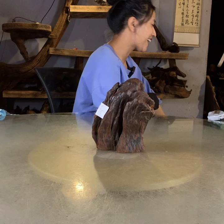 大***枪天然云南紫柚木会黄水