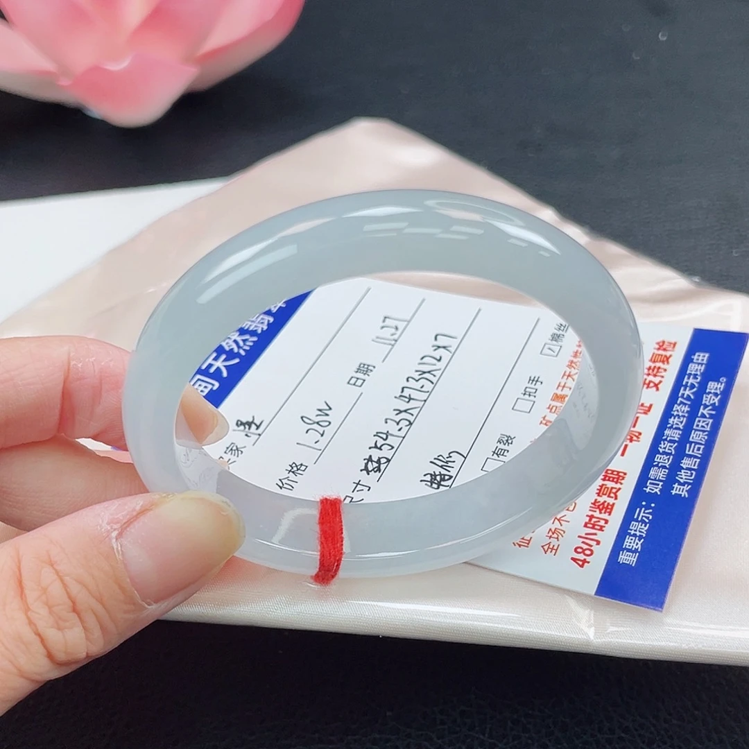 怪***怪翡翠未镶嵌手镯天空蓝冰-贵妃-强推