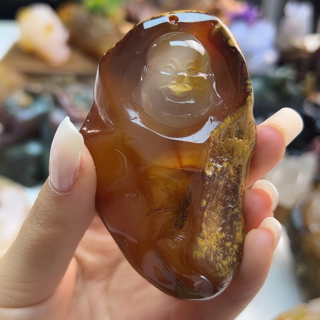 玛瑙/玉髓未镶嵌颈饰