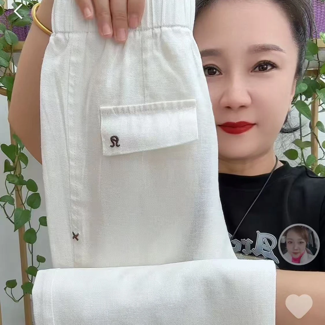 1919夏棉麻宽松显瘦适合梨形身材