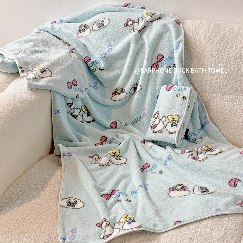 浴巾女2025新款比全棉吸水加厚珊瑚绒成人裹巾洗澡毛巾学生宿舍