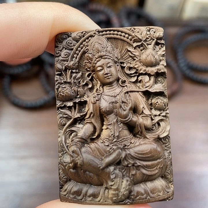 檀香木其他度母阴沉4.5mm