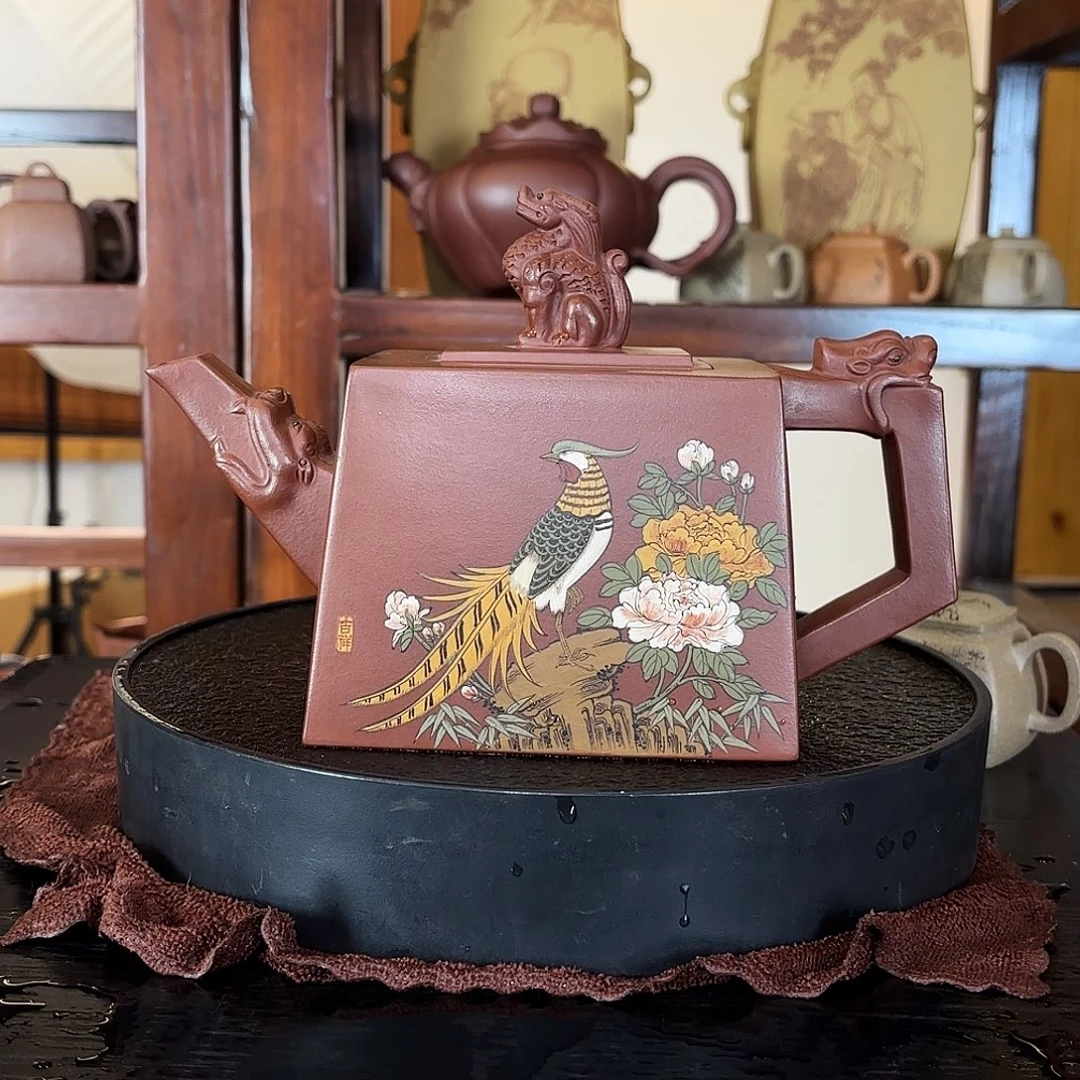 紫砂茶壶季老师紫砂艺术