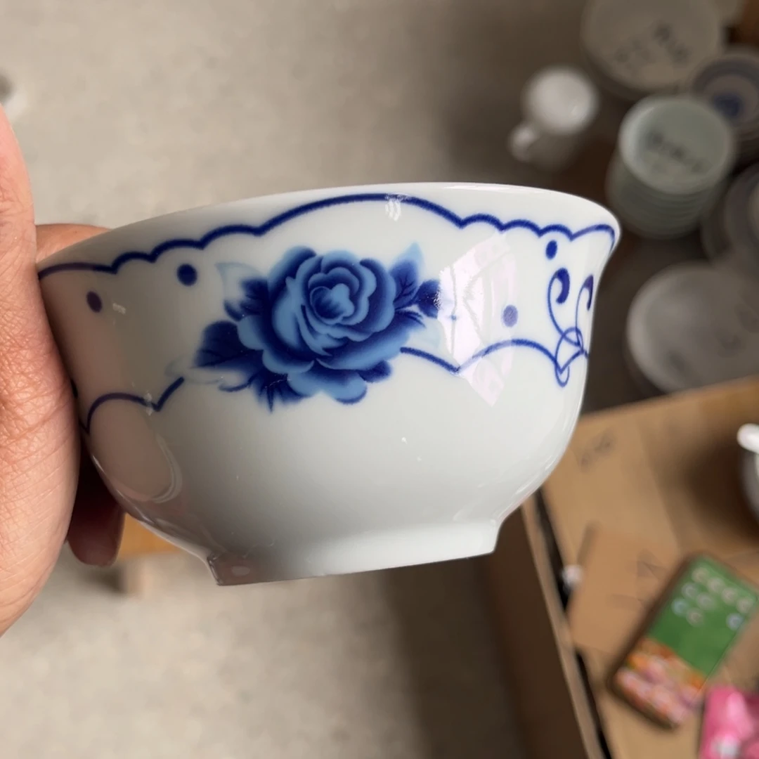 清***阳白泥景德镇高温瓷