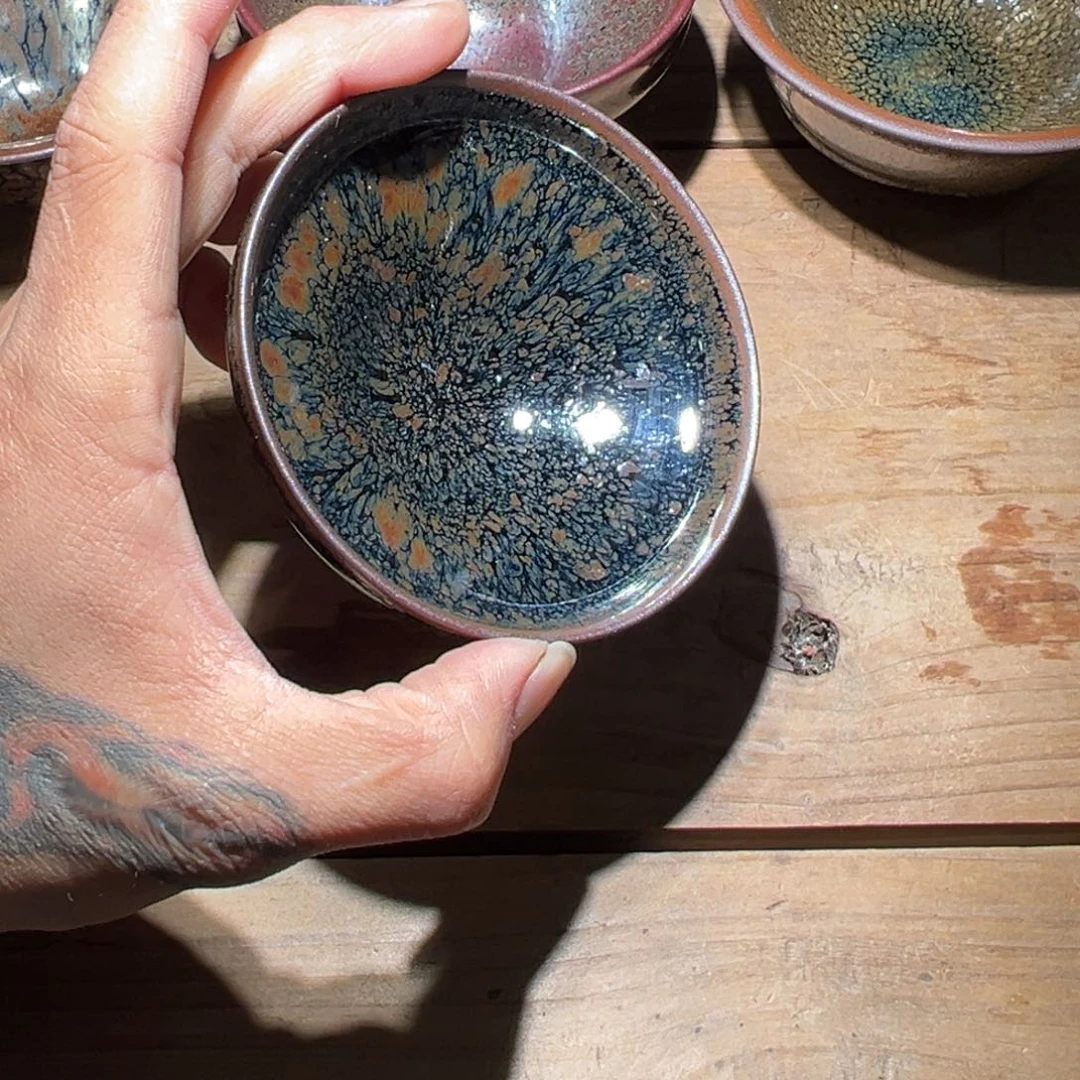 茶盏老木头柴烧建盏精选53