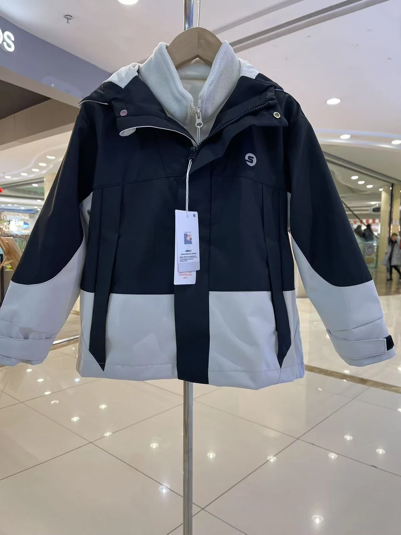 2025新款儿童男女童中大童春秋夹克外套冲锋衣