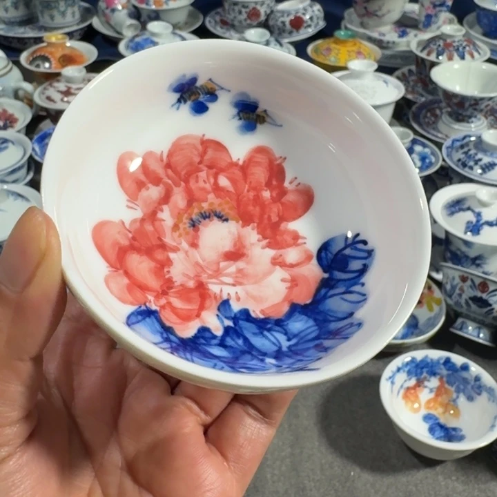 景德镇手工手绘杯