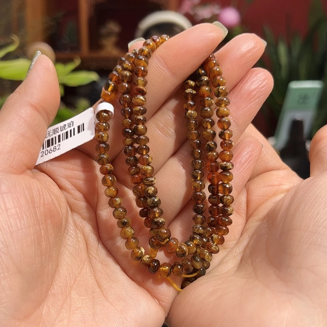 未镶嵌琥珀裸石撫順琥珀20682五118粒